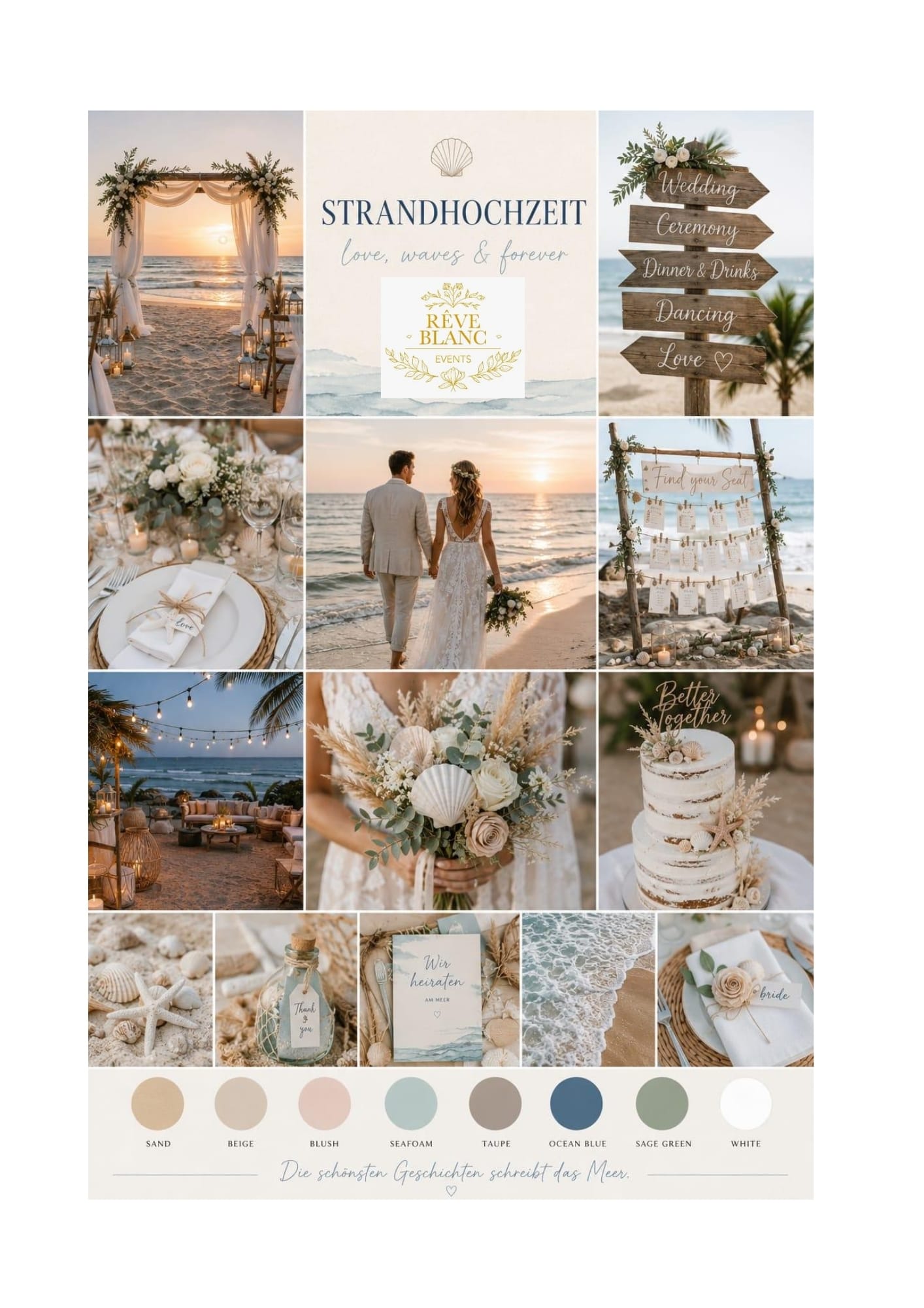 Moodboard-Beispiel 2 für Dekokonzepte